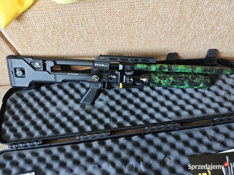 Wiatrówka PCP Reximex Throne Gen 2 kaliber 55 mm lubuskie Bogdaniec