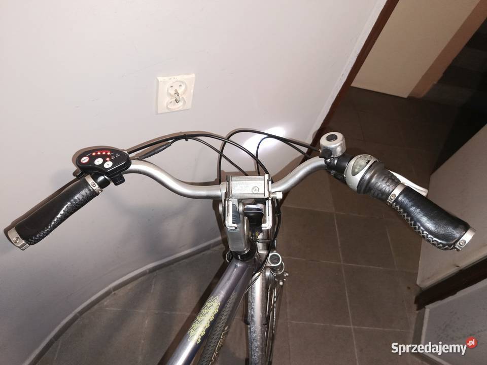 Rower elektryczny męski Bikkel Poznań sprzedam