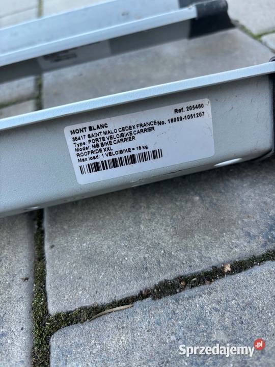 Bagażnik rowerowy na dach Myszków