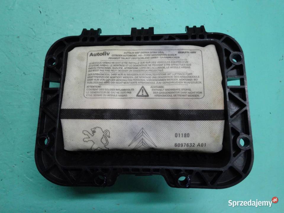 CITROEN C3 PICASSO 10r AIRBAG poduszka pasażera osobowe