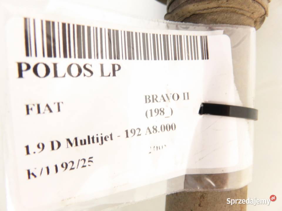PÓŁOŚ LEWA PRZEDNIA FIAT BRAVO II 19 D Multijet