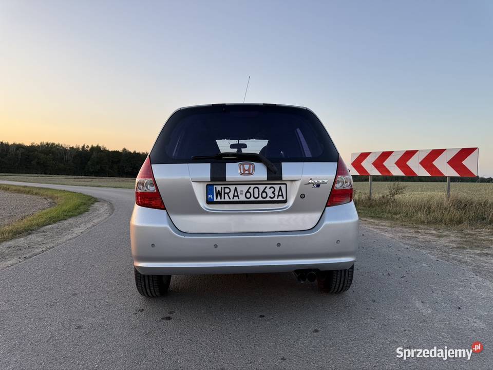 HONDA JAZZ 12 2003R DOINWESTOWANA KLIMATYZACJA aluminiowe felgi