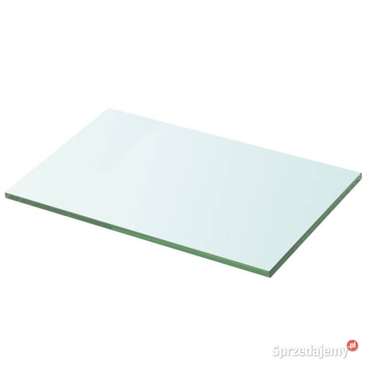 Półki 2 panel z bezbarwnego szkła 20 x 25 Półki Warszawa