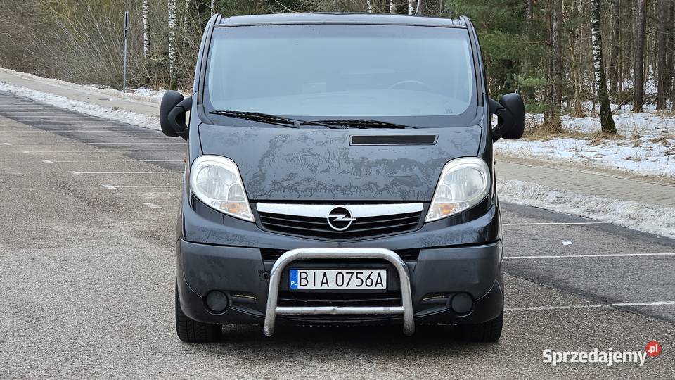 Opel Vivaro 25CDTI 2008r 2500cm3 Samochody dostawcze podlaskie Białystok
