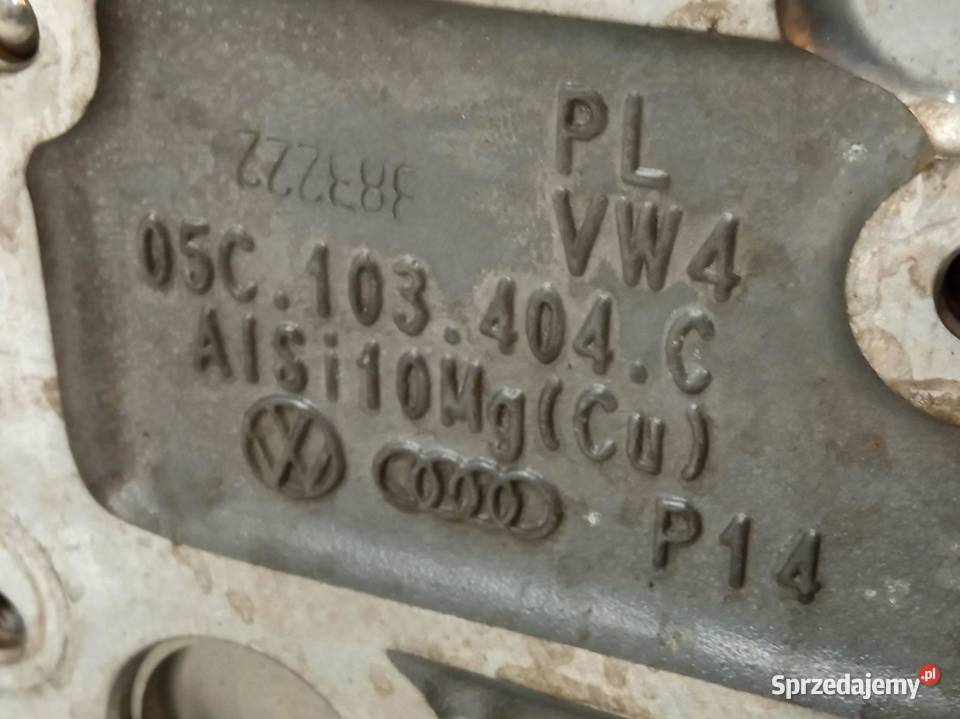 GŁOWICA KOMPLETNA 05C103404C 10 TSI VW