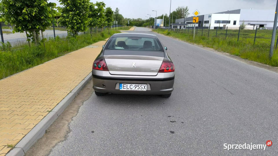 Peugeot 407 16 HDi 2006r Klimatyzacja Elektryka 4/5 407 łódzkie Pabianice