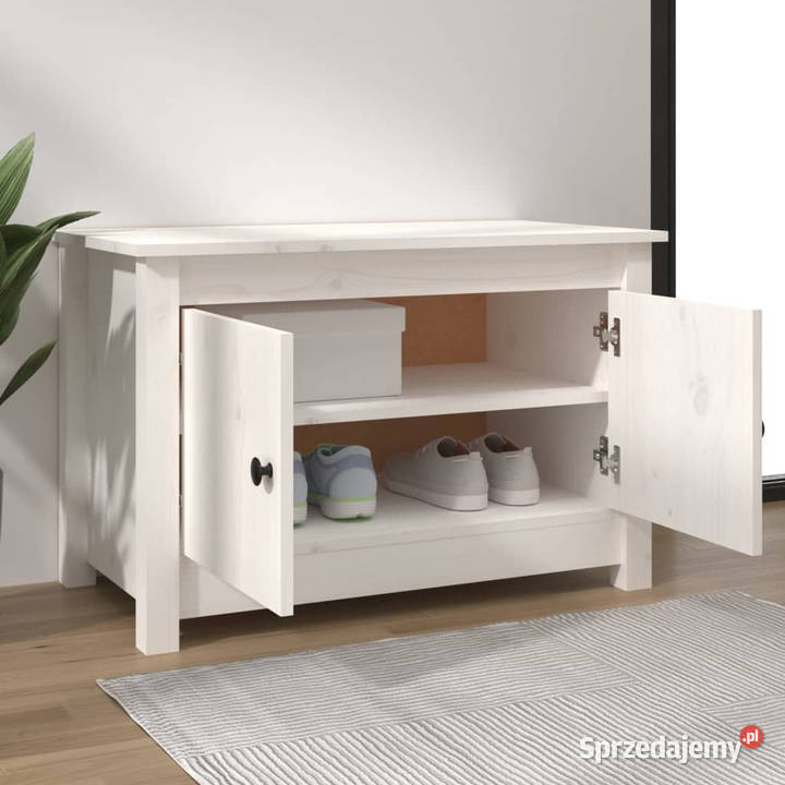 Szafka na buty biała 70x38x455 lite drewno Warszawa sprzedam