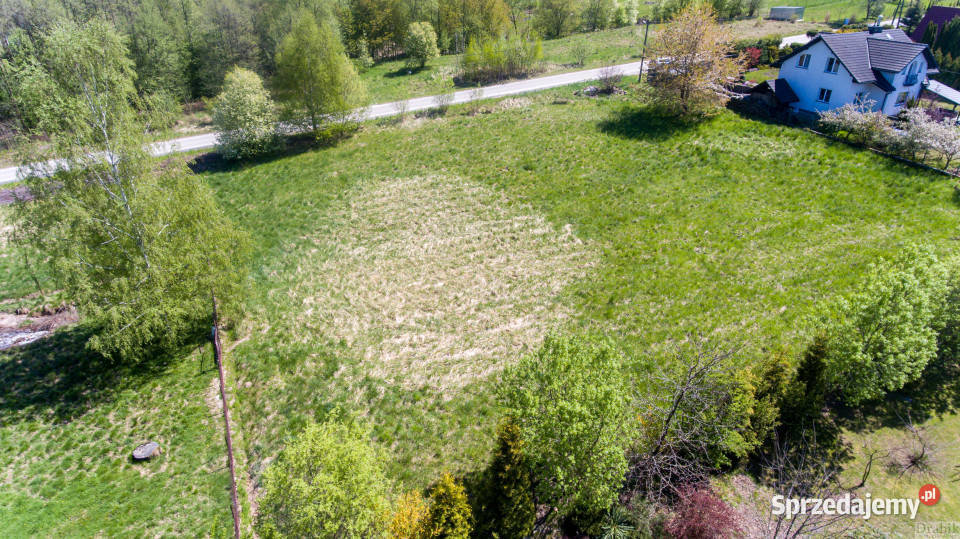 sprzedaży gruntu 1354m2 Mucharz Mucharz szambo sprzedam