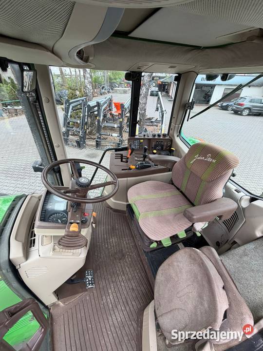 John Deere 6820 TUZ WOM JD 6610 Ares 640 Renault Półbiegi pod obciążeniem Laskowiec