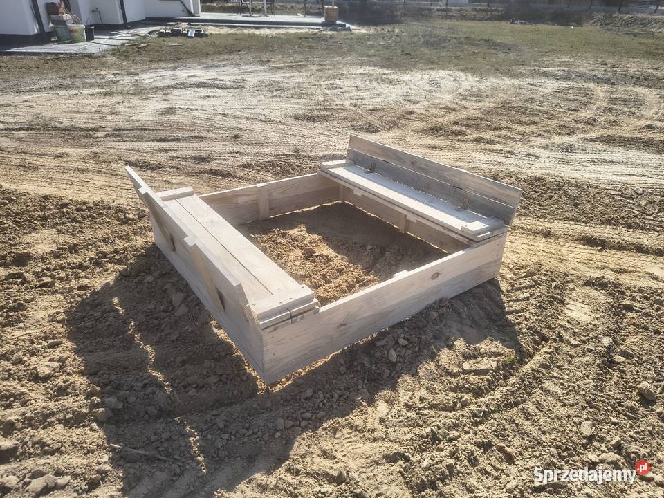 Piaskownica z zamknięciem