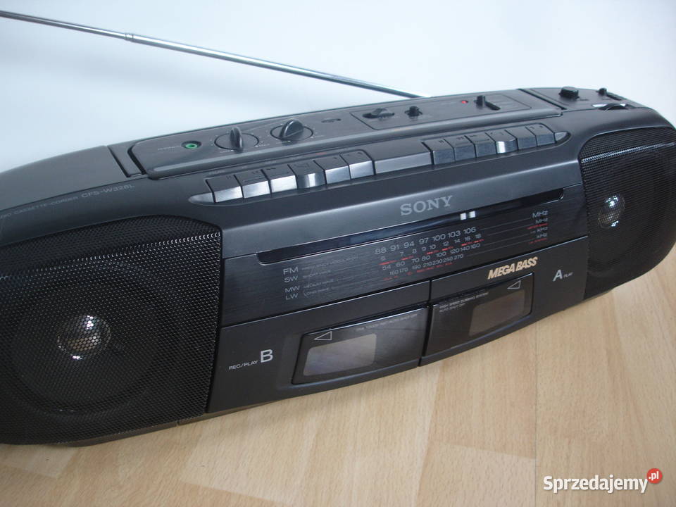 Radiomagnetofon SONY CFSW328L lubuskie Zielona Góra