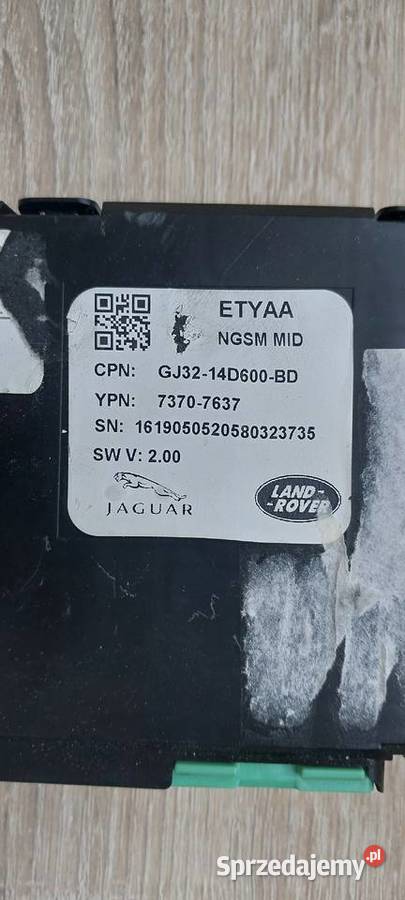 Moduł sterownik fotela JAGUAR XJ X351 LIFT osobowe Szczecin