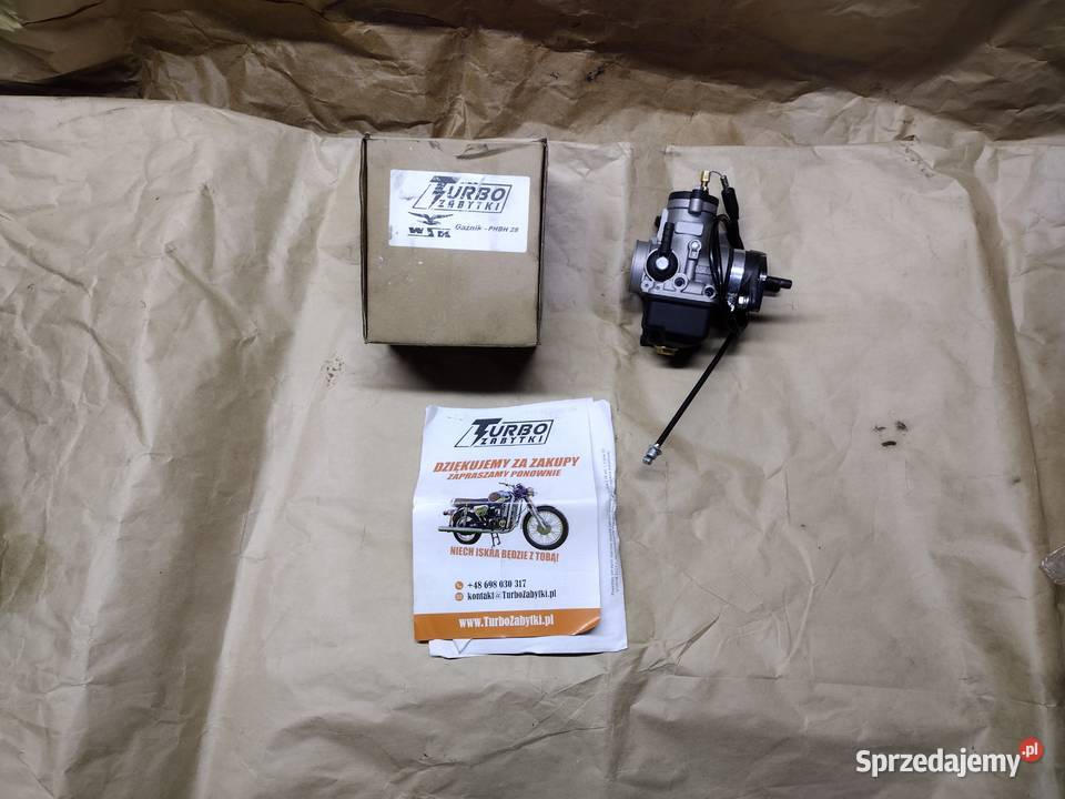 Turbo Gaźnik WSK 175 SHL Gazela zamiennik Pegaza Łańcut