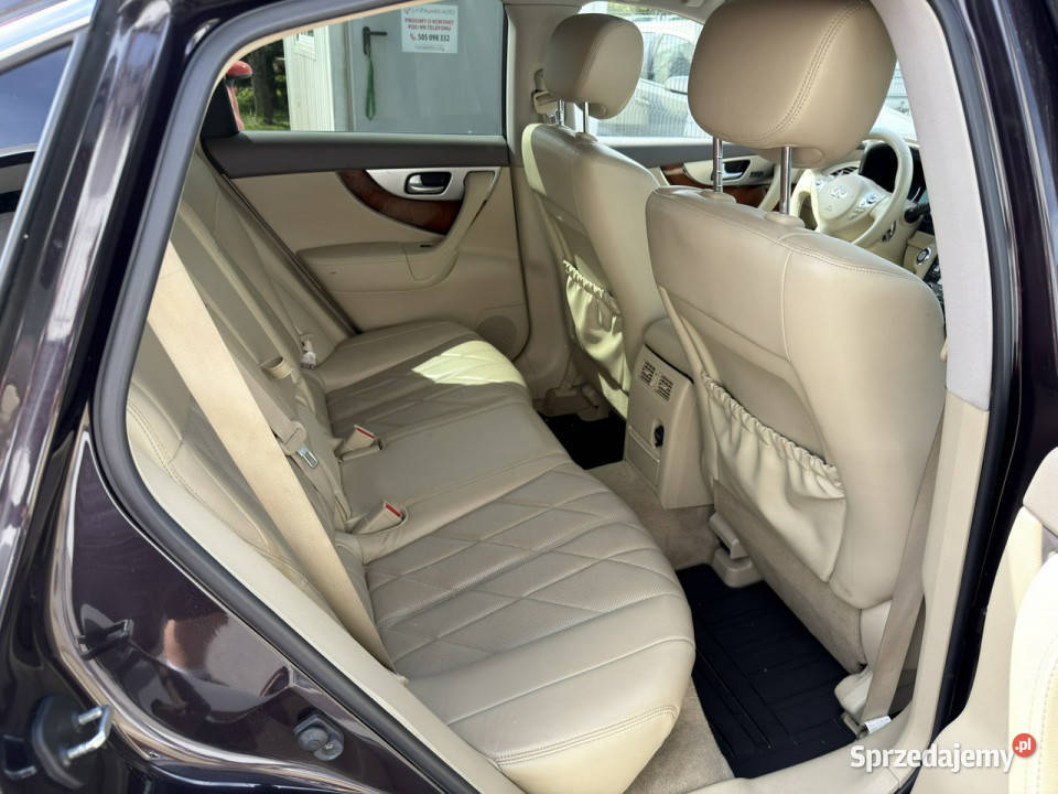 Infiniti QX70 RatyZamiana Gwarancja stan aluminiowe felgi Gdów