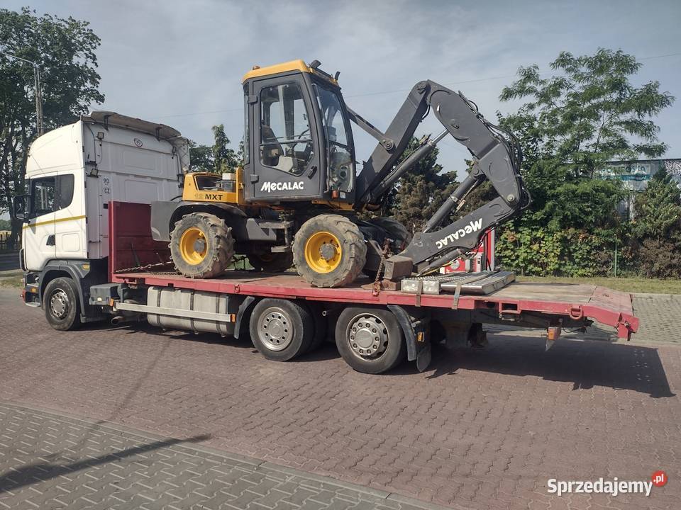 Transport maszyn rolniczych budowlanych Krzepice