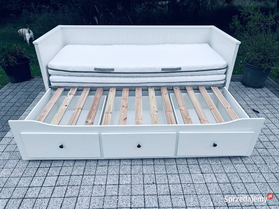 IKEA HEMNES Łóżko Leżanka z 3 szufladami 2 Łóżka Rybnik sprzedam