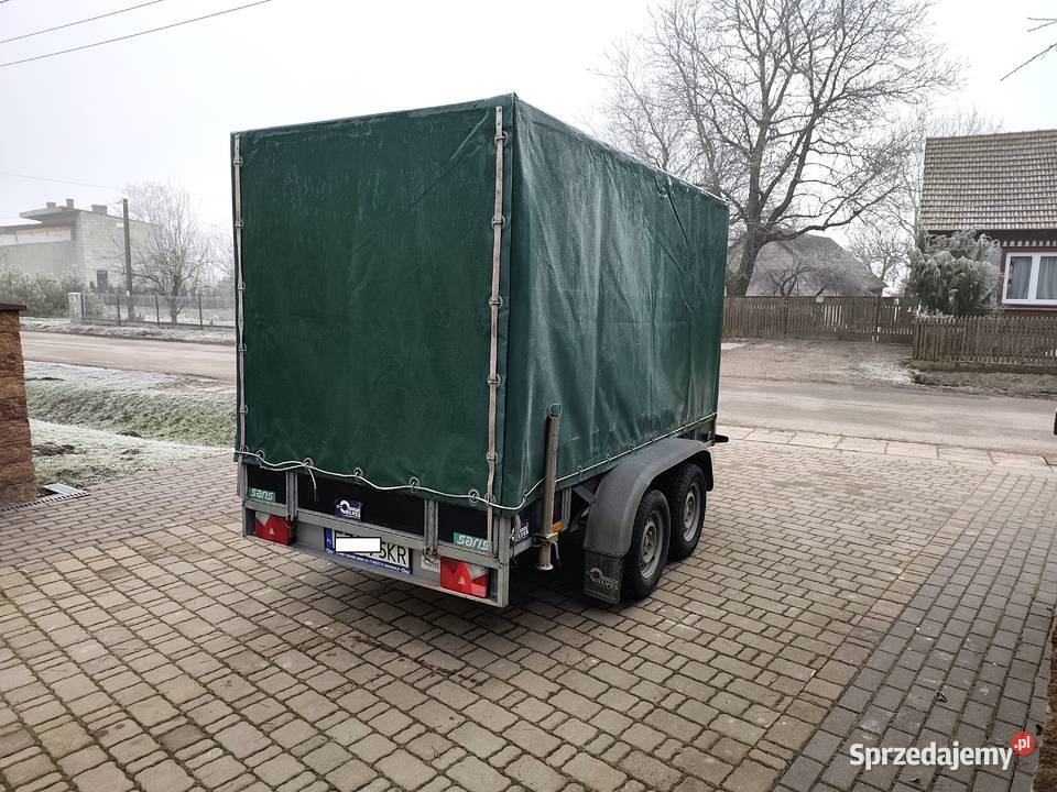 Przyczepa SARIS 300m x 150m DMC 2000 Super Stan