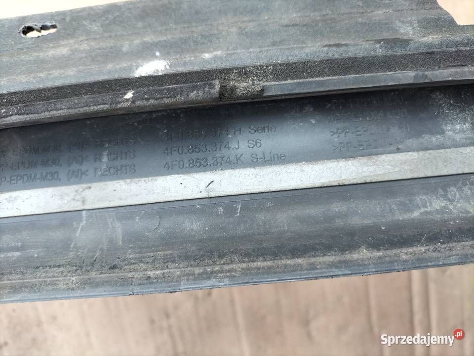 AUDI A6C6 A6 C6 4F0853374H LISTWA PROGOWA Kamień-Kolonia sprzedam