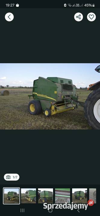 John deere 578 nieuszkodzony mazowieckie Ostrów Mazowiecka