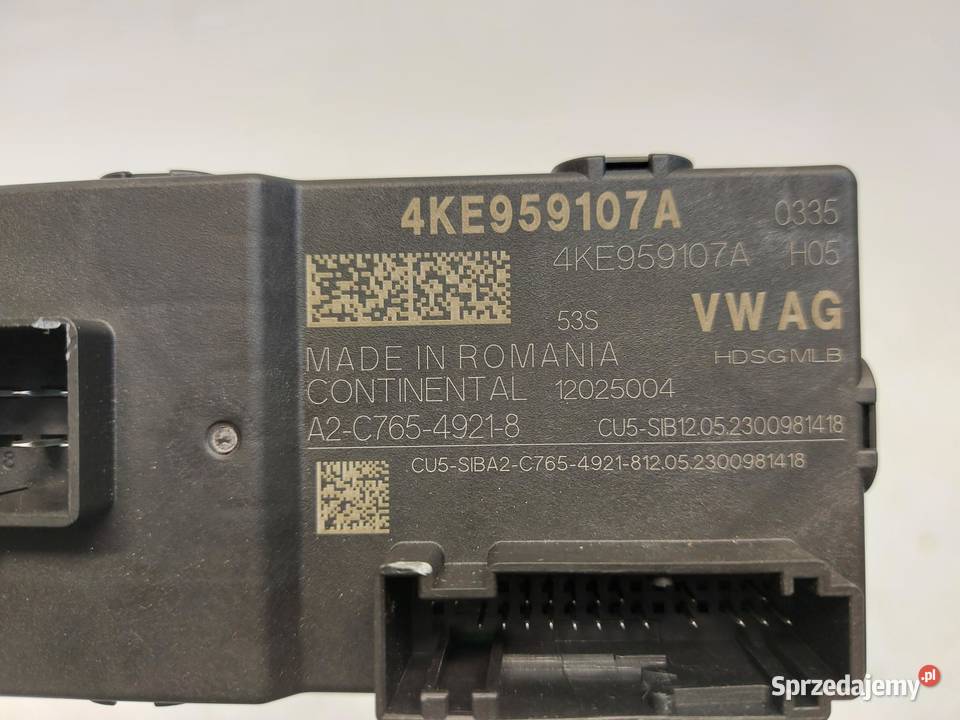 Audi Q4 ETRON 89A 89E MODUŁ STEROWNIK KLAPY sprzedam