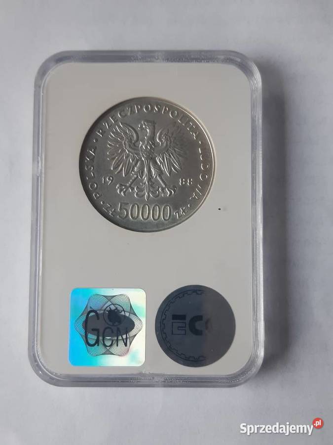 50 000 złotych 1988 Józef Piłsudski Potulice sprzedam
