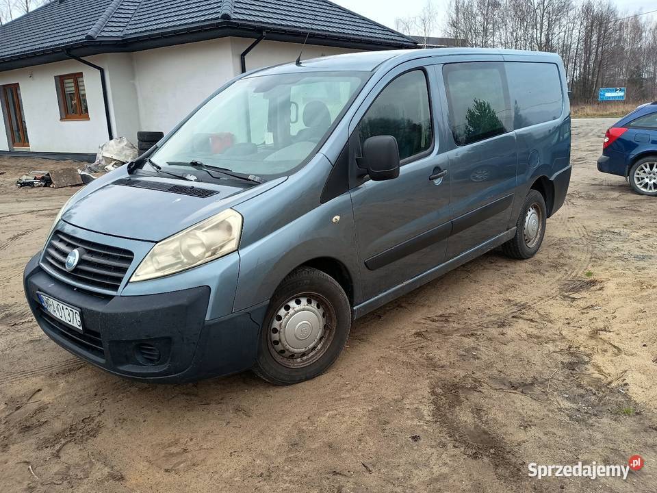 Fiat Scudo 20 HDi 2007r 6 osobowy brygadówka Radom sprzedam