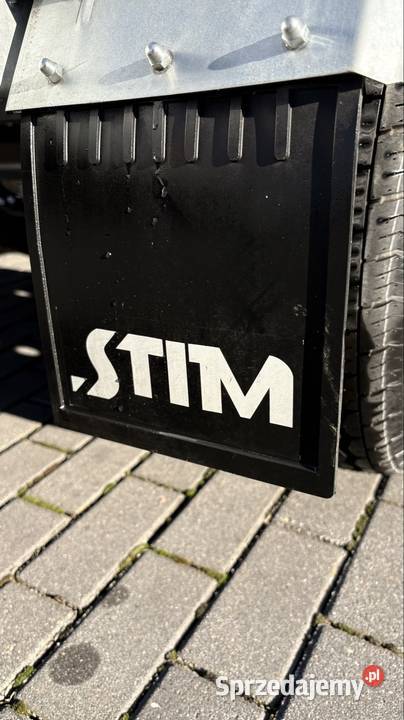 Przyczepa dwuosiowa mini koparka agregat maszyny Gaworzyce