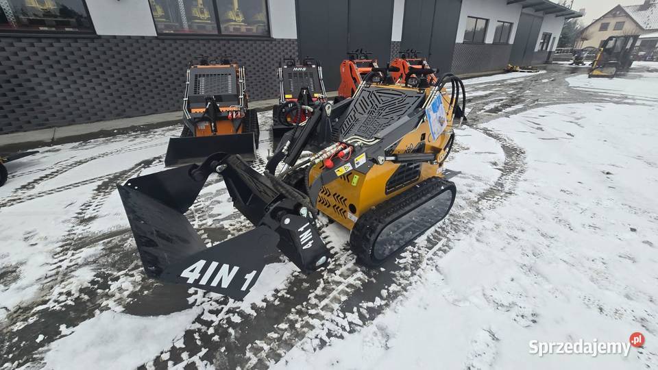 Mini ładowarka gąsienicowa INFRONT YF380 łyżka Pozostałe Dunkowa