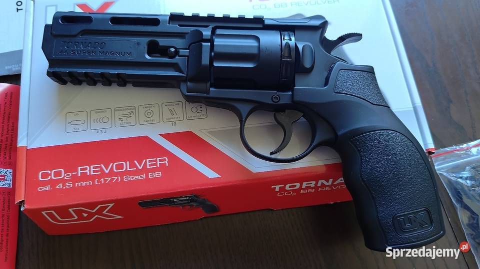Wiatrówka Umarex Tornado CO2 BB Revolwer NOWA śląskie
