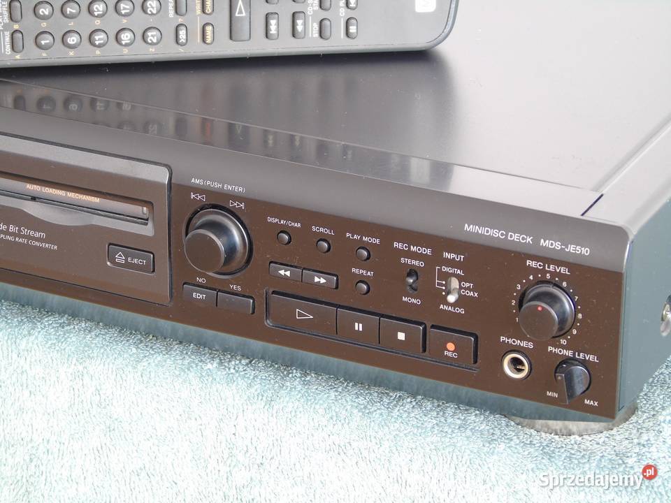 MD Sony MDSJE510 pilot sprawny i ładny DOSTAWA