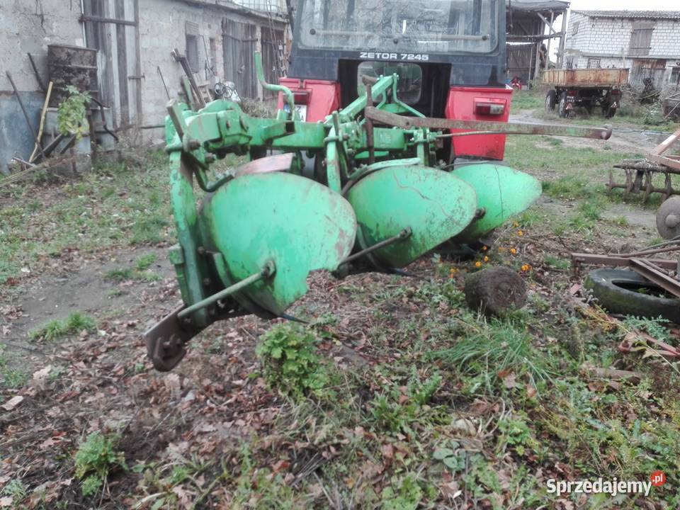 Pług PHX1434 3 skibowy czeski zagonowy wielkopolskie Batorowo