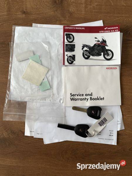 Honda VFR1200XD DCT CROSSTOURER SC76 VFR 1200 Siestrzeń sprzedam