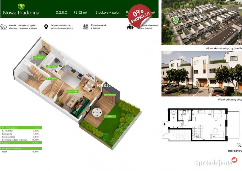 Mieszkanie sprzedam Tarnów 7252m2 4pok sprzedam