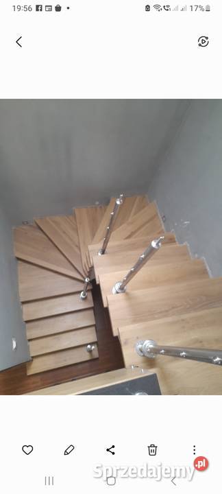 Schody dębowe Schody wewnętrzne lubelskie Lublin sprzedam