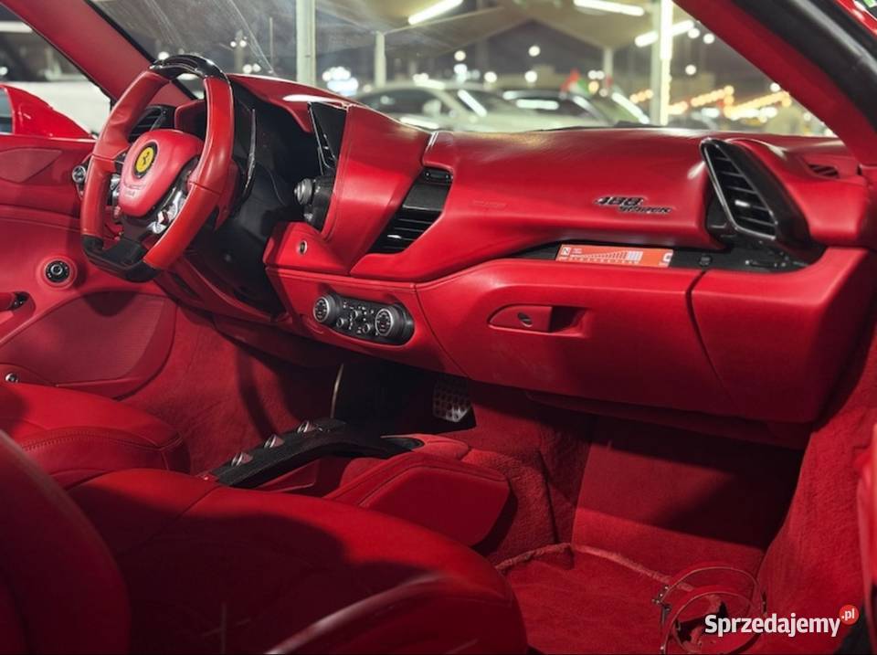 FERRARI 488SPIDERCARBON 2017 nieuszkodzony Wrocław