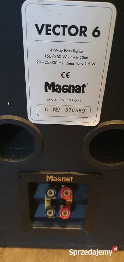 Kolumny Magnat Vector 6 Bydgoszcz sprzedam