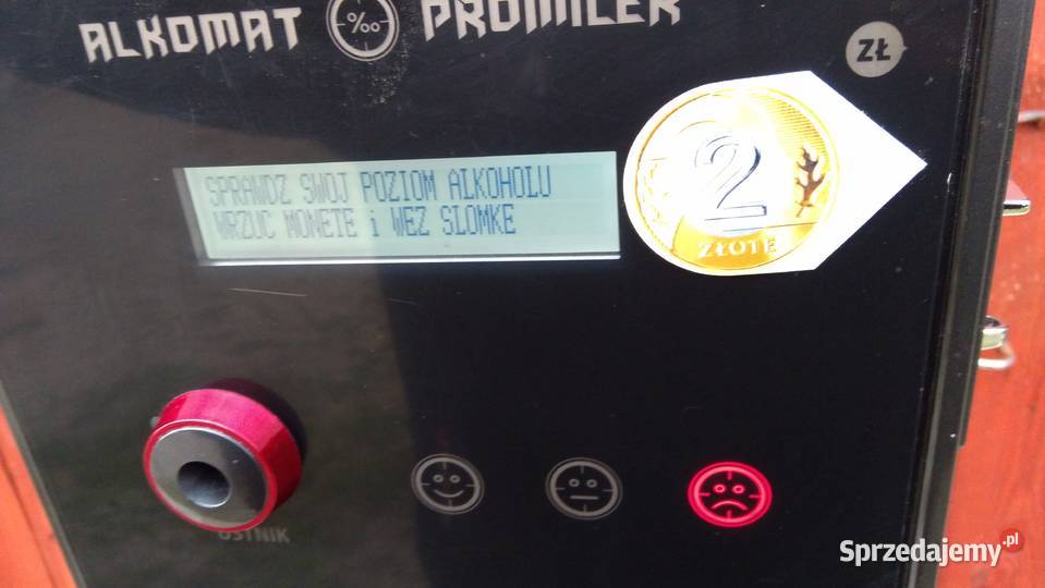 Alkomat Promiler AL4000V Śrem sprzedam