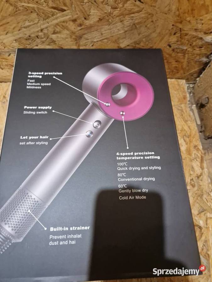 PROFESJONALNA SUSZARKA DO WŁOSÓW DRYER 1600W Głogowa