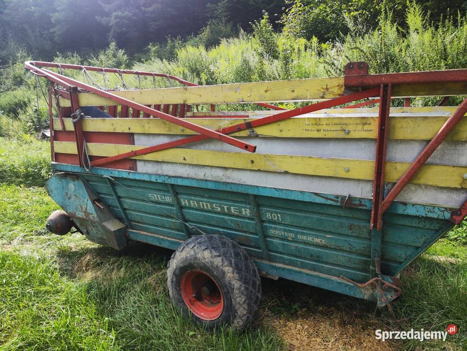 Przyczepa Samozbierająca Steyr Hamster 801 Będkowice sprzedam