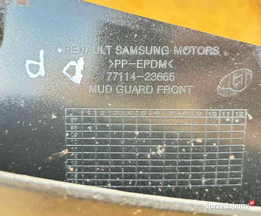 NISSAN RENAULT KOLEOS I CHLAPACZY 7711423665 Radom sprzedam