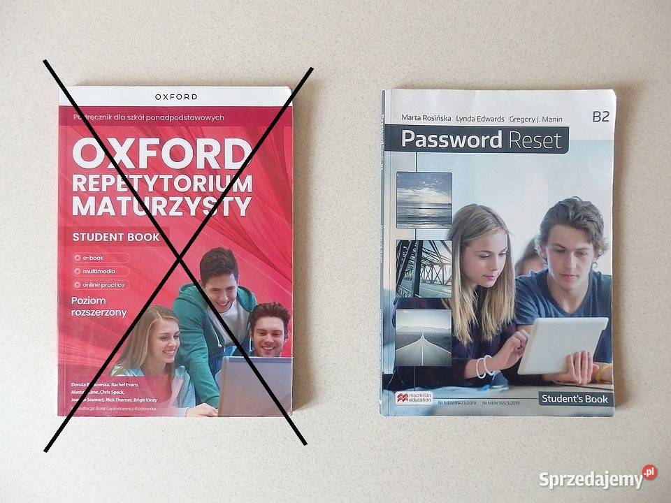Password Reset B2 podręcznik do jangielskiego Rzeszów