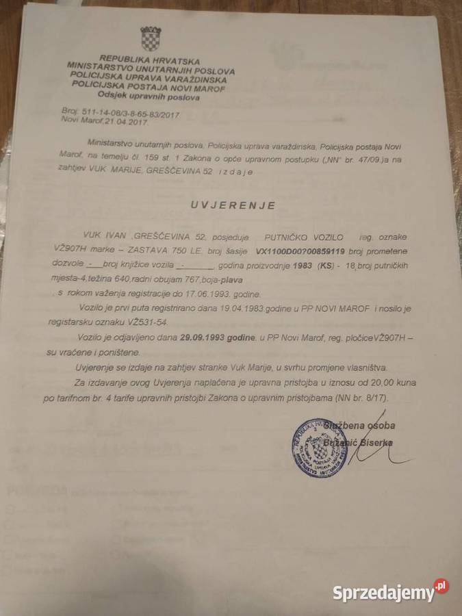 Zastawa 750 Iława sprzedam