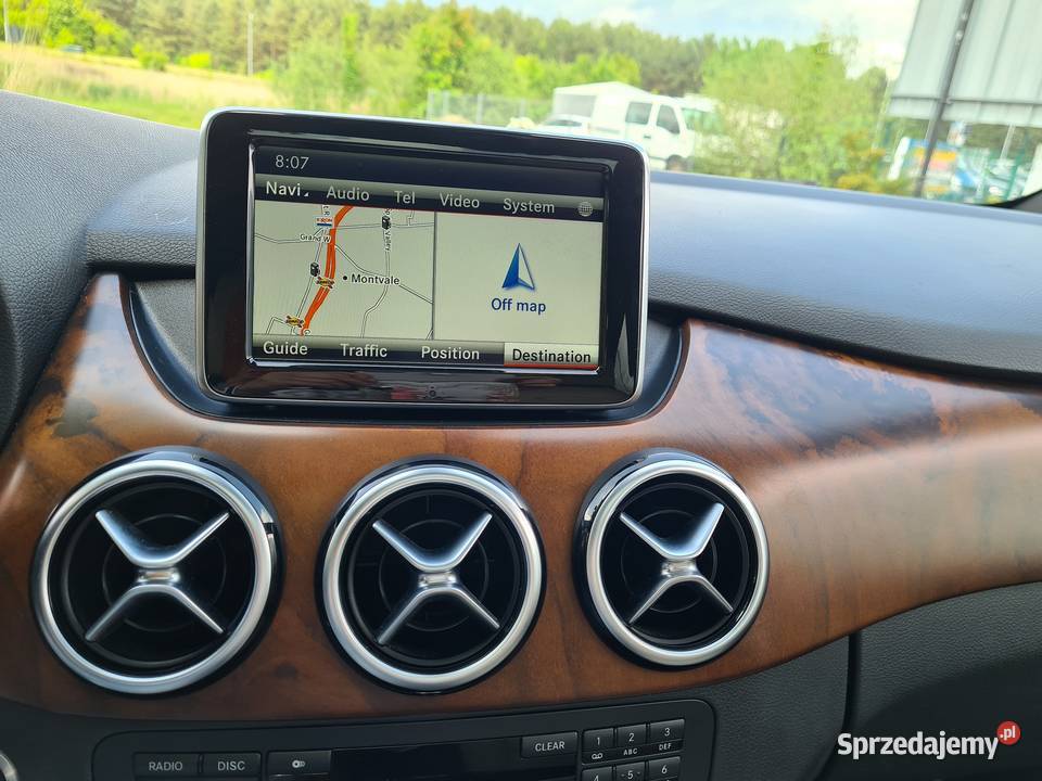 Mercedes Benz B250 Benzyna Automat Skóry Pakiet 1991cm3 Olsztyn
