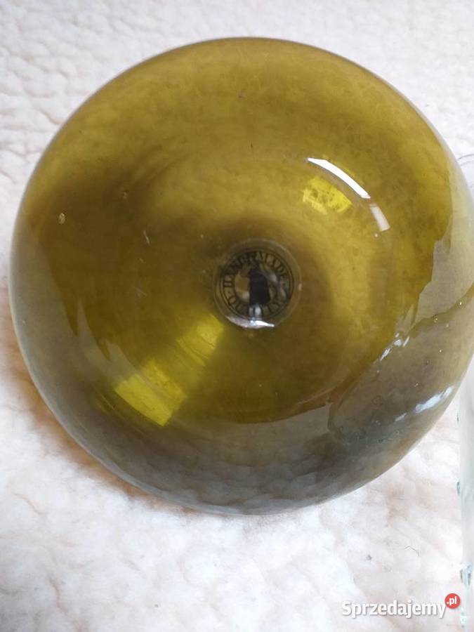 Wazonik szklany Ikea zielony Tychy