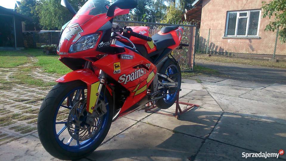 Aprilia rs 7050 spains wydech Malossi z 10KM Rakszawa