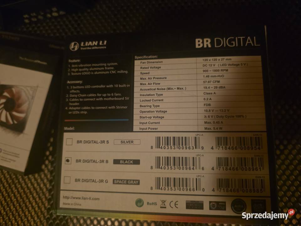 Wentylatory Lian Li Aorus Xilence Toruń