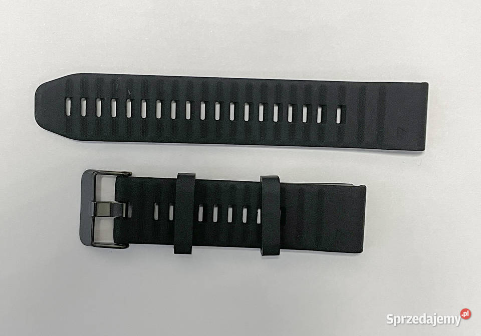 Pasek silikonowy do zegarka Garmin 22mm Czarny Warszawa