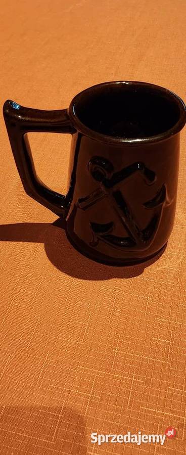 Stary kolekcjonerski kufel 1981 Porcelana i szkło śląskie Gliwice