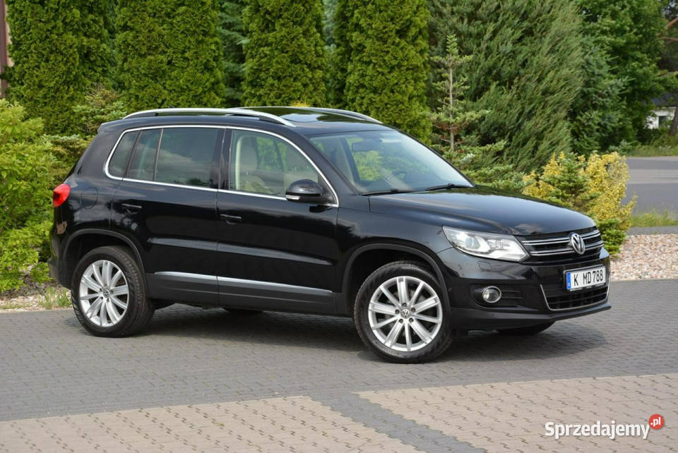 Volkswagen Tiguan 4Motion Panorama Skóry Ledy czujnik zmierzchu Ostrów Mazowiecka