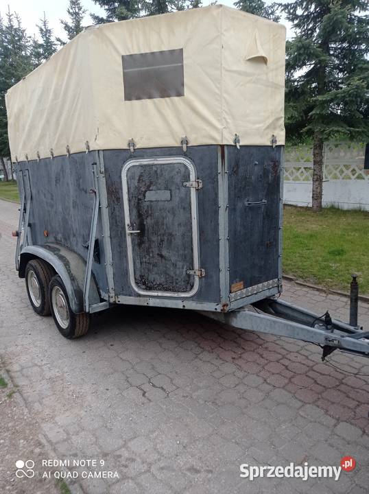 Przyczepa na 2 konie Westwalia 2000 dmc Do przewozu koni Skierniewice sprzedam